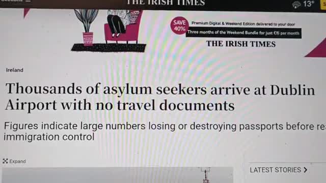 Immigration Is getting out of hand 🇮🇪🇮🇪