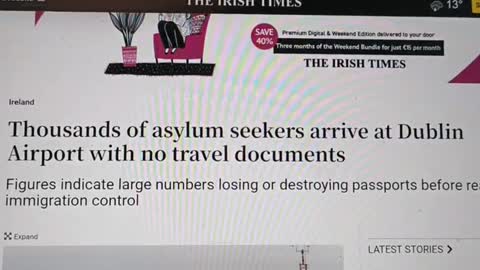 Immigration Is getting out of hand 🇮🇪🇮🇪