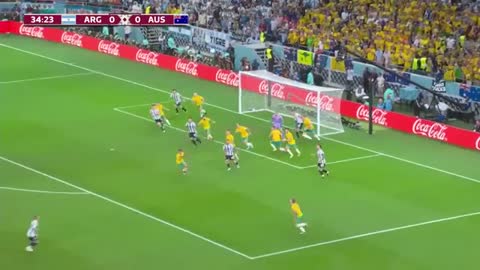 Argentina 2 - 1 Australia in Round of 16 - 2022 FIFA World Cup Highlights Moji