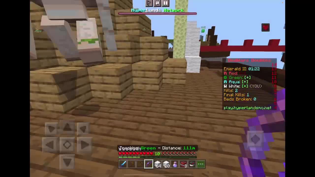 Minecraft servers: HyperLands bed wars