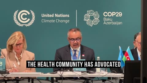 WHO chief dr. Tedros: Air pollution taking the lives of 7 million people each year