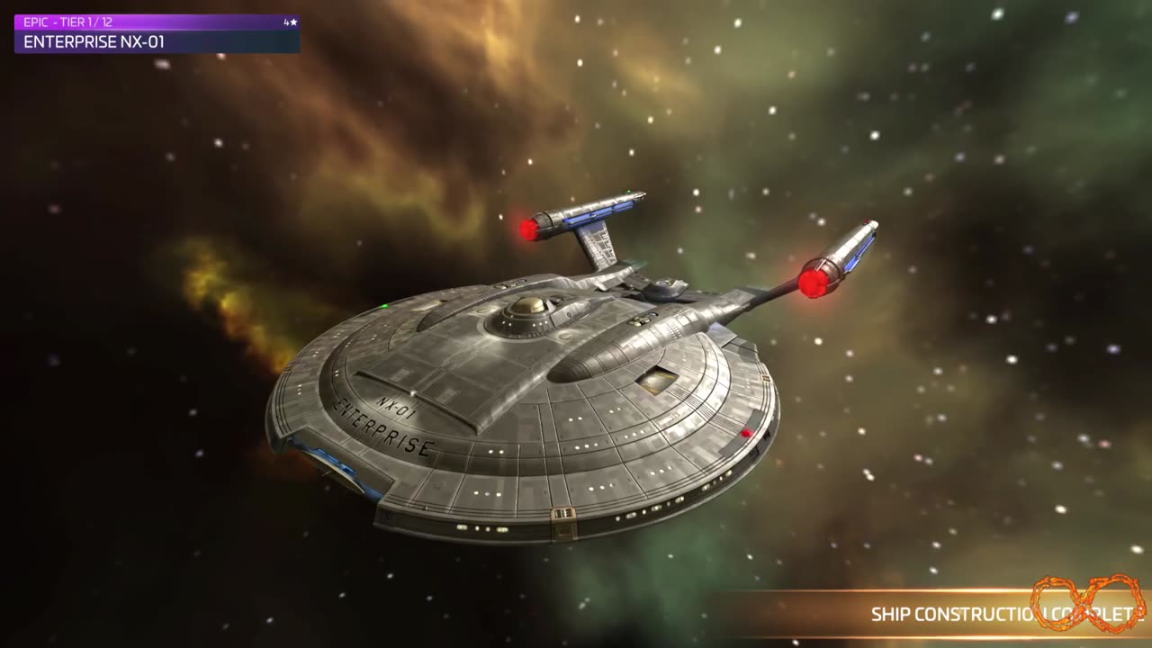 Star Trek Fleet Command - NX-01 Enterprise Launch #startrekfleetcommand