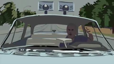 Alex Jones Bullhorns In "Waking Life" Classic Film