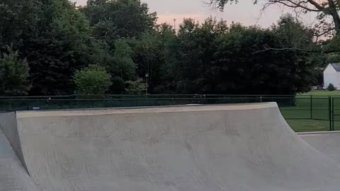 FIRST 360 ON THE QUATER PIPE