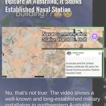 Fact Check: Google Earth Video Does NOT Reveal Unknown 'Conspiracy' Feature In Australia
