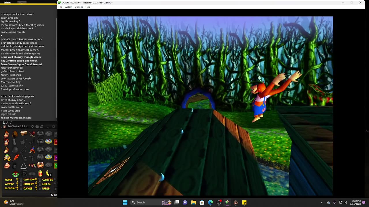 Donkey Kong 64 Randomizer Episode 1 Time to get to work