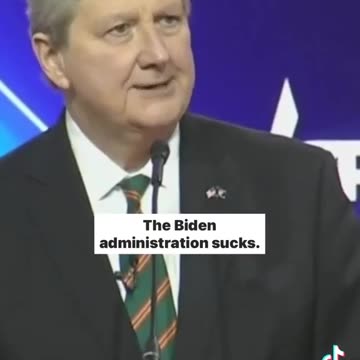 Senator Kennedy, love the way he says it straight forward.