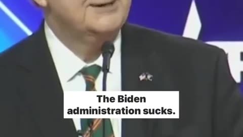 Senator Kennedy, love the way he says it straight forward.