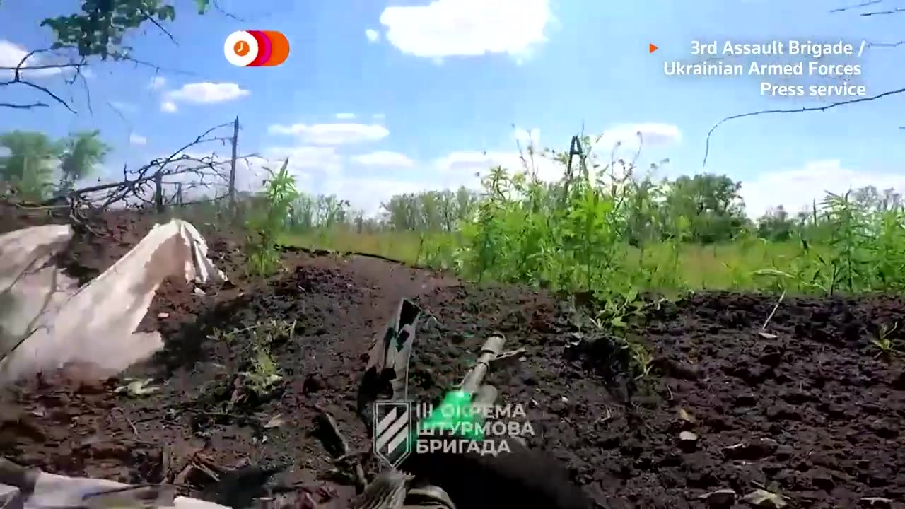 Bakhmut is shown battling in a military film from Ukraine.