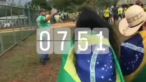 Protests in Brasilia. BOLSONARO WON.