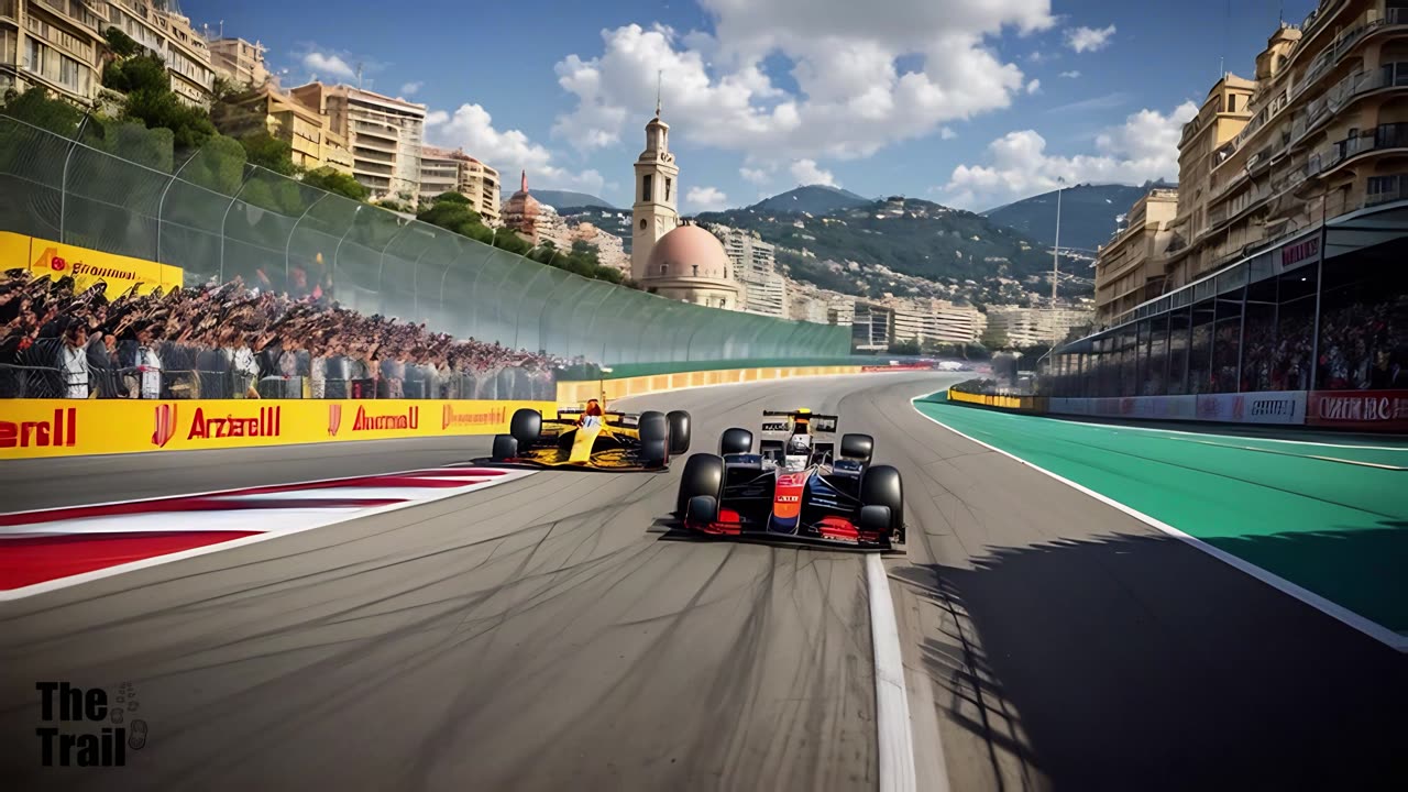 Chill Beats Music - Dance Might Pull Up | (AI) Audio Reactive Cinematic | Monaco Grand Prix