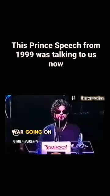 A Speech from Prince