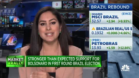 The Brazilian election shows stronger-than-expected support for Bolsonaro