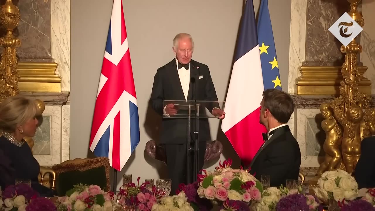 King Charles tells Emmanuel Macron: You have the wine but we have the humour