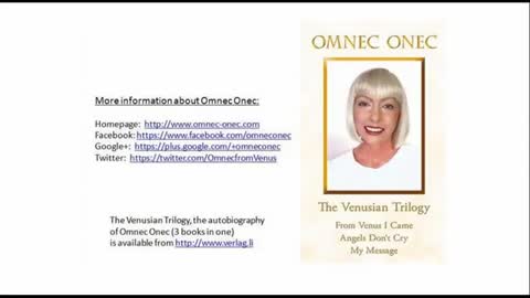 Omnec Onec the woman from Venus, being interviewed in Oslo Norway in October 2014