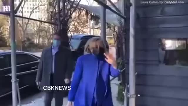 Hillary Clinton Confronted By Daily Mail Reporter About Her Paying To Spy On The Trump Campaign