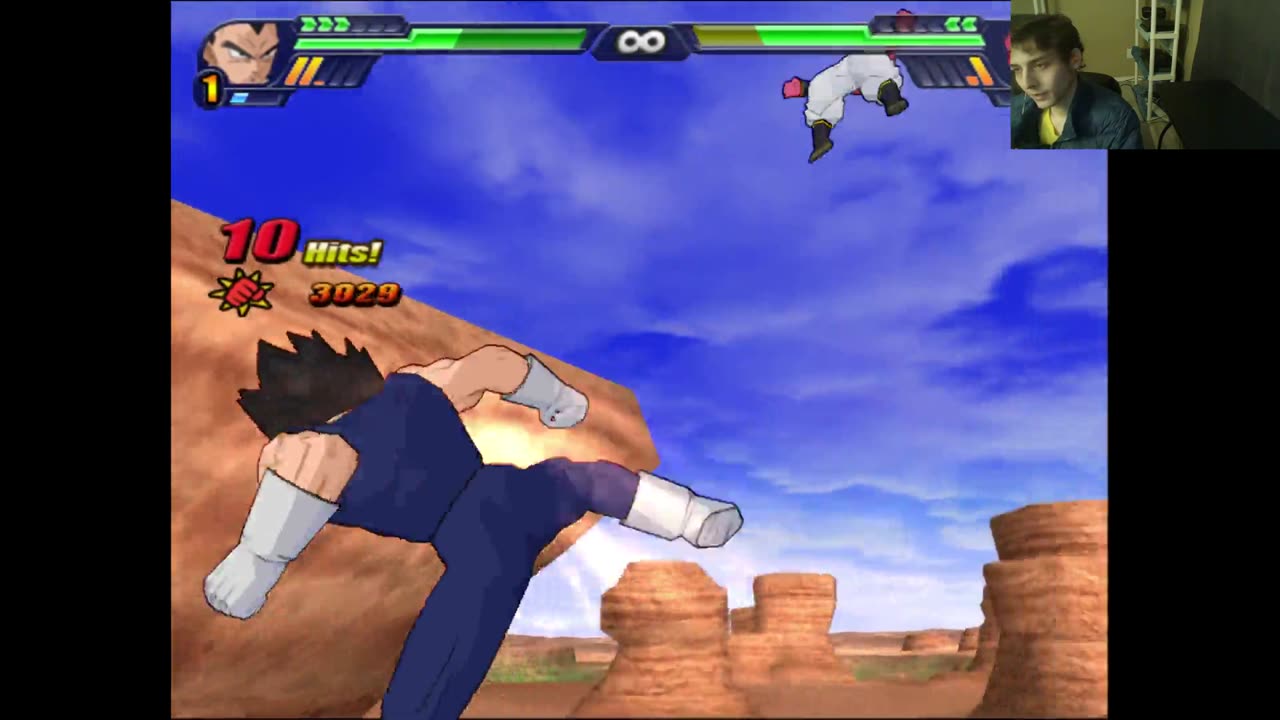 Super Buu VS Vegeta In A Dragon Ball Z Budokai Tenkaichi 3 Battle With Live Commentary