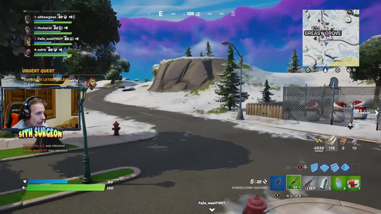 Sithsurgeon - Fortnite Live Stream. Fortnite with Viewers.