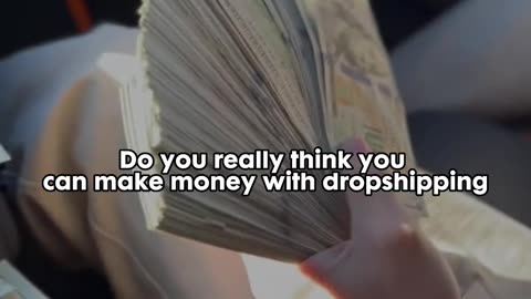 It's about time you start making money with dropshipping!