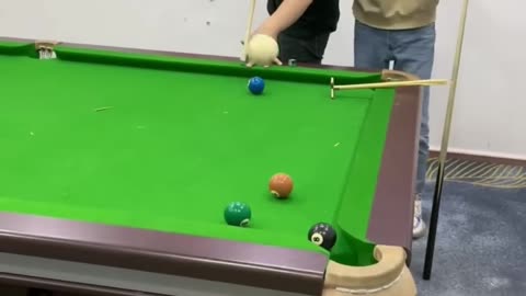 funny video billiards million views