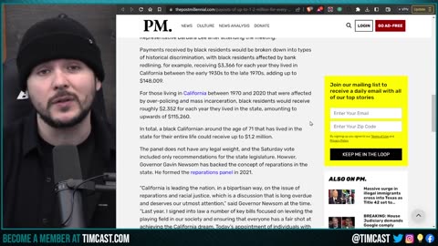 California Democrats APPROVE $1.2M In Reparations To Black Residents, Meanwhile CRIME SKYROCKETS
