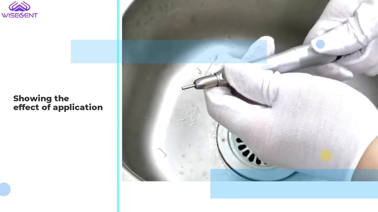 External Water Low Speed E-Generator Contra Angle Handpiece