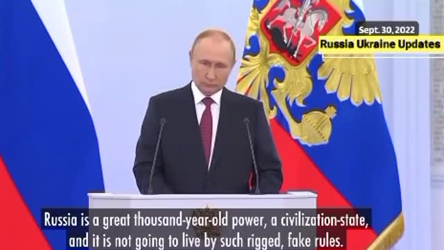 Putin: The West’s so-called rules-based international order is a bunch of nonsense