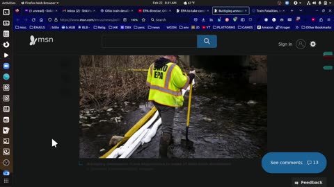 NO FEMA ASSISTANCE FOR EAST PALESTINE BUT THEY DRANK THE WATER ON CAMERA