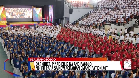 DAR Chief, pinabibilisan na ang pagbuo ng IRR sa New Agrarian Emancipation Act