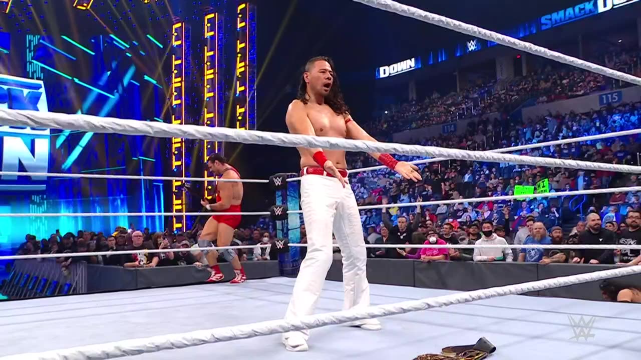 Shinsuke Nakamura vs. Jinder Mahal- SmackDown, Feb. 4, 2022