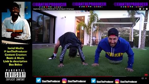 The Royalty Family Dad & Son Become PREGNANT for 24 Hours!! Hilarious reaction!