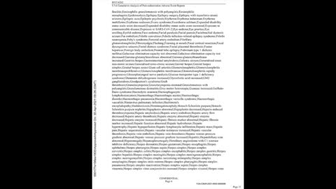 Pfizer COVID-19 "vaccine" side-effects