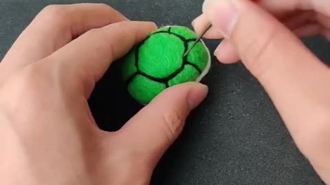 Squirtle Pokemon Satisfying Needlefelt ASMR Art 🐢