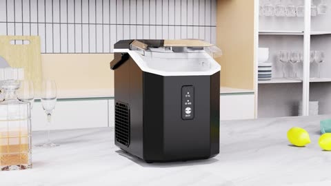 COWSAR Ice Maker, Nugget Ice Maker Machine, Portable Ice Machine
