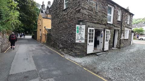 Walking in Grasmere. Lake district. July 2022