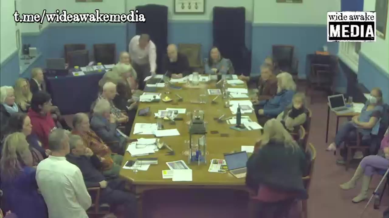 Truth bombs in the Glastonbury Town Council in the UK