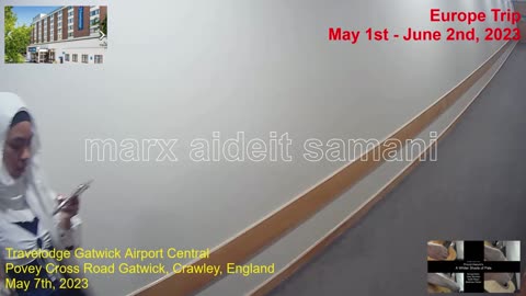 May 7th, 2023 02a Checkout Travelodge Gatwick Airport Central, England