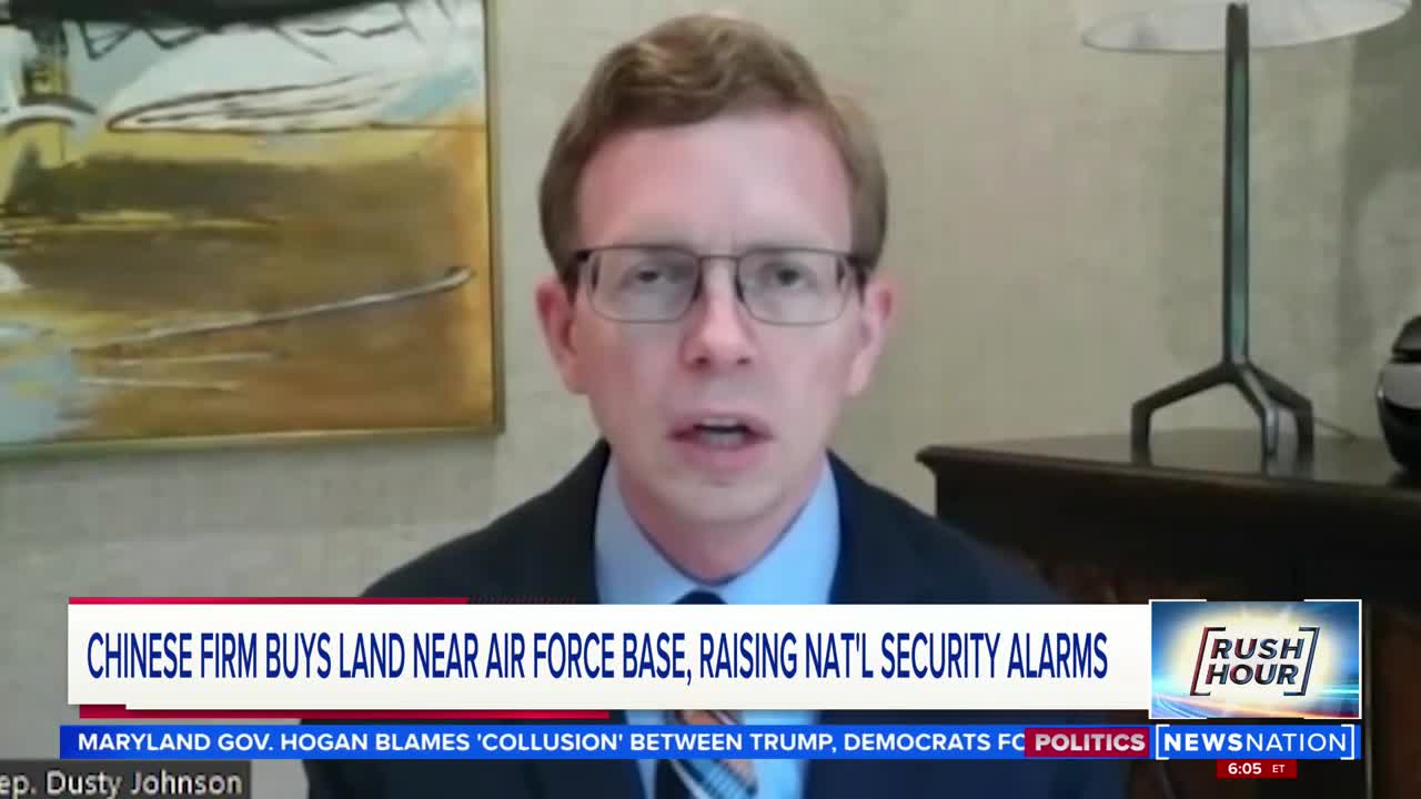 China Buying Farmland Next To Air force Base 🤔