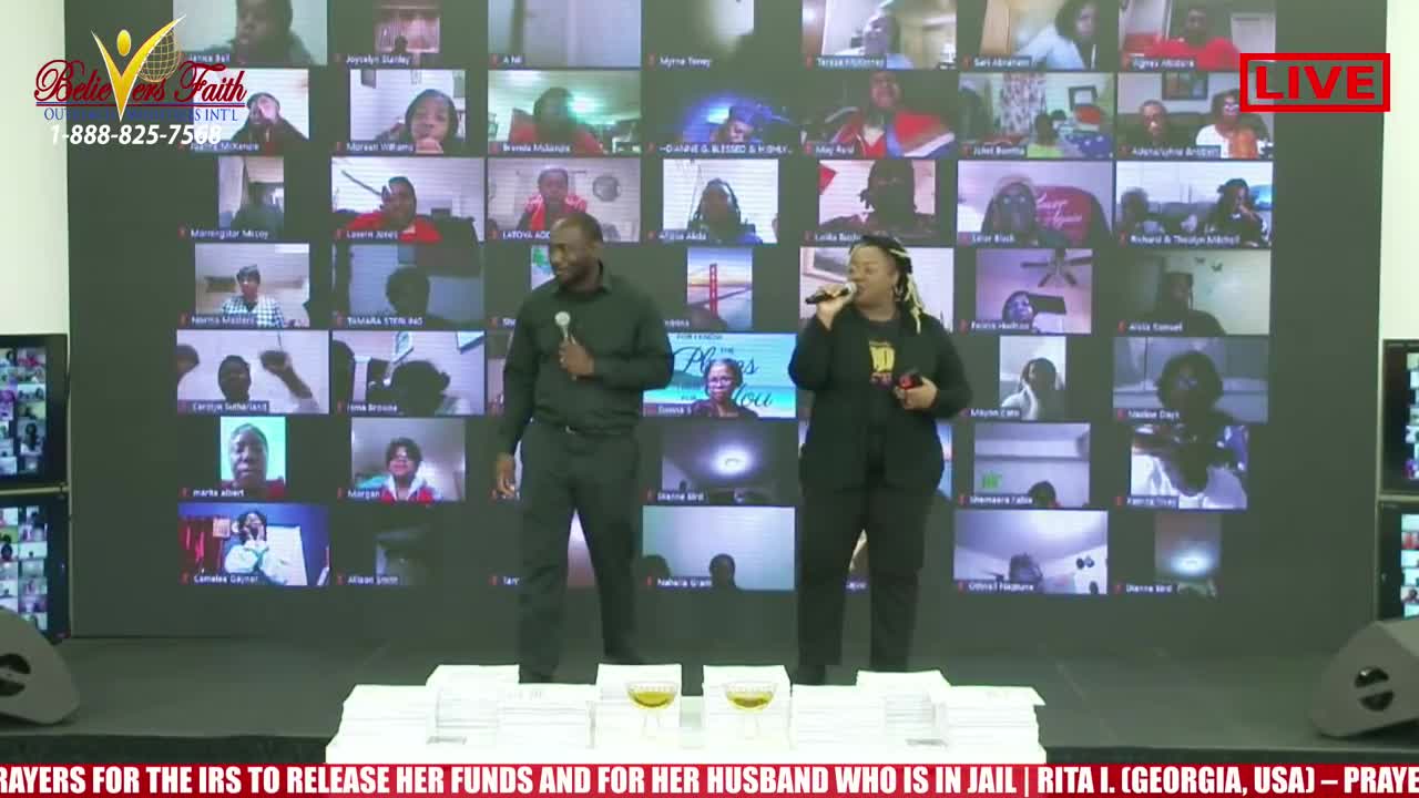 WARFARE FOR TOTAL VICTORY-NIGHT OF PRAYER _ APOSTLE EDISON & PROPHETESS DR. MATTIE NOTTAGE