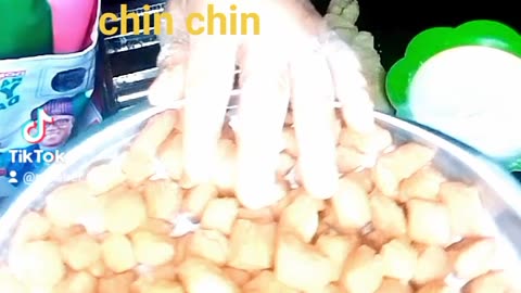 Crunchy milk chin chin