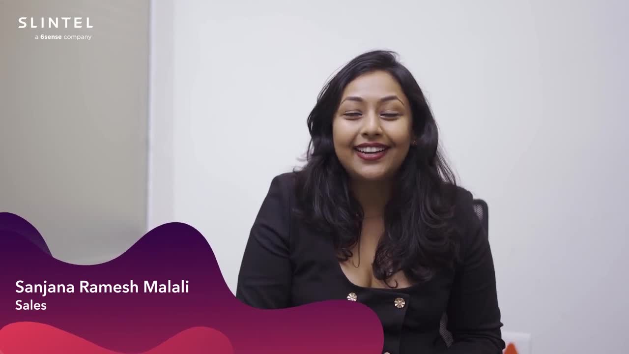 Sanjana Malali - Sales Manager | Employee Stories - Slintel