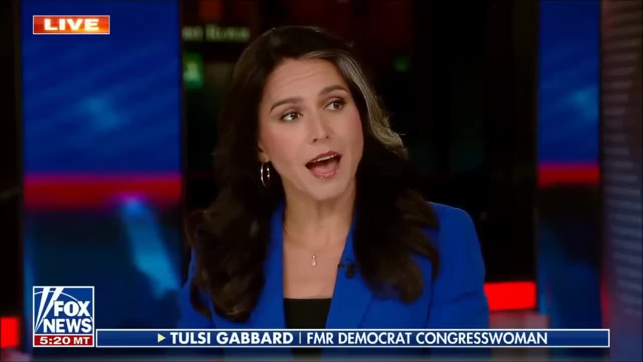 Jesse Watters: with Tulsi Gabbard - AOC and Progressives Gone Silent On War