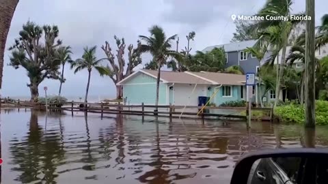 Hurricane Debby causes severe flooding in Florida towns