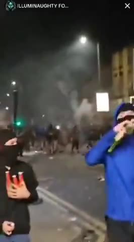 The war In the UK between the patriots and the invaders appears to have begun