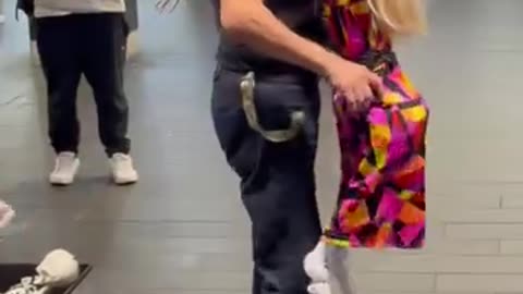 Exciting dance with dolls