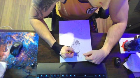 Chilling Drawing Night