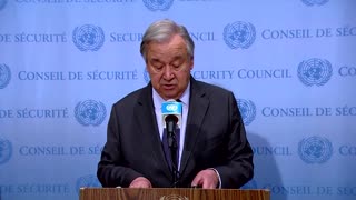 'We need de-escalation now': UN Chief