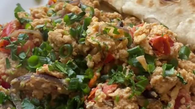 Masala Scrambled Eggs