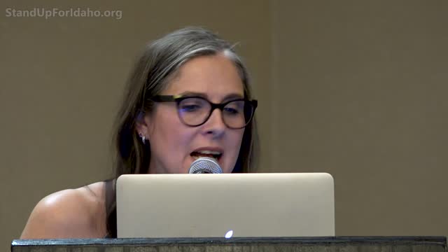 Stand Up For Idaho Miste Karlfeldt Health Freedom