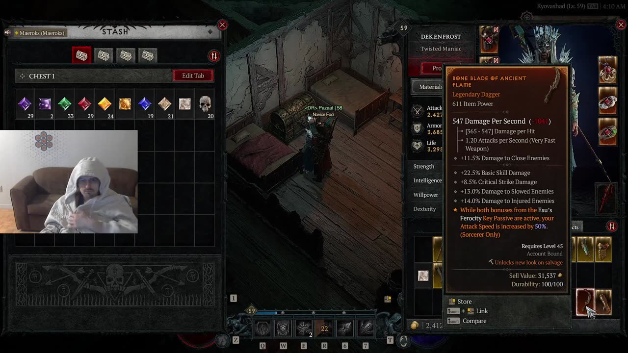 Deken Plays Diablo 4